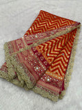 Shubangi , Premium Fancy Banarasi Border Zigzag weaving  Katan Saree for women -FOF001KS