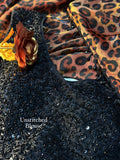 Animal Print Designer Saree with Blouse for women -DP001AP