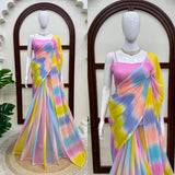 Bollywood Diva  Kareena Kapoor inspired Bollywood Replica Saree for women -FOF001KK