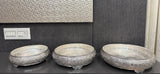 Set of 3 , German Silver Intricate Carving Urli Combo for Decorating Your Home and Office This Diwali 2026-ANUB001GSU