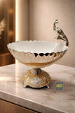 Exquisite Peacock Decorative Bowl for Decorating Your spaces-ANUB001PDB