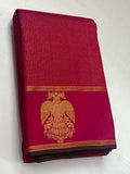 Gandaberunda Motif weaved Kanjivaram Silk Saree for women-PRS001GB