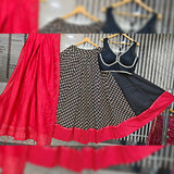 Ready to wear  readymade blouse and amazing trending Lehenga collection for this Navratri Season 2026-RG001DL