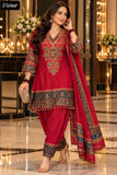 Karvachauth Special Kurti with Farsi Salwar and Silk Dupatta-MADHU001RD