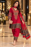 Karvachauth Special Kurti with Farsi Salwar and Silk Dupatta-MADHU001RD