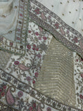 Garima , Pure Chinon Silk Embroidered Top with Skirt and Duppatta - RG001CTSD