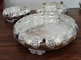 Set of 3 , Different sizes German Silver Urlis Combo for Diwali 2026- VI001DC