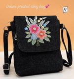 Denim Printed sling Effortless elegance for your daily essentials -SHRINGA001DB