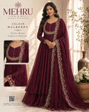 Mulberry  shade Stunning Cape Top  Paired With a Skirt  and Cape -RG001CTZ
