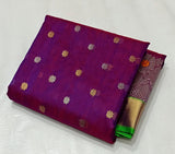 Ahana , Pure Chanderi Katan Silk Saree for women -ANSA001PCS