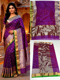 Ahana , Pure Chanderi Katan Silk Saree for women -ANSA001PCS