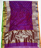 Ahana , Pure Chanderi Katan Silk Saree for women -ANSA001PCS