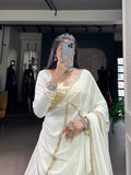 Navratri 2026 Special White Fully Stitched Lehenga for Women -SOC001WL