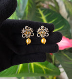 Poornima , Gold Plated 925 Silver 7 styles in one Earrings  Set  -IND001SS