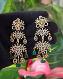 Poornima , Gold Plated 925 Silver 7 styles in one Earrings  Set  -IND001SS