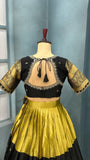 Padmini , Kanjivaram and Tissue Silk Combination Half Saree / Lehenga Choli / Dawani for Women -TREND001HS