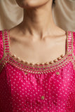 Moon , Designer Pink  Top Palazo and Duppatta for women -RMP001KPD