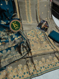 KPS Beautiful Designer Gadchola Silk Salwar Suit Material for women -SPARK001G