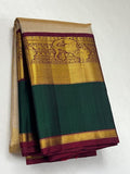 Sukanya , Designer Kanchipuram Pure Silk Handloom Saree with 2G Zari- SACHI001KS