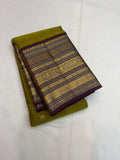 Vasundara , Kanchipuram Pure Handloom Vintage silk saree for women -SACHI001VSS