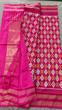 Rajmallika , Exclusive Pochampally twill ikkat silk saree for women -POCHA001SB