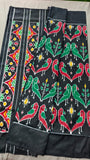Ajanta , Exclusive Pochampally twill ikkat silk saree for women -POCHA001SA