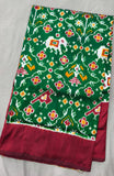 Shakuntala , Exclusive Pochampally twill ikkat silk saree for women -POCHA001SD