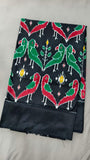 Ajanta , Exclusive Pochampally twill ikkat silk saree for women -POCHA001SA