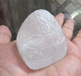 Gem Stone / Sphatika Shree Baglamukhi Yantra -HRH001BY