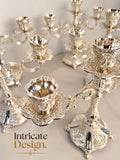 Set of 10 , Silver Plated Candelabras for Gifting this Diwali 2026 - VI001CB