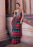 Beautiful Shilpa Shetty inspired  Bollywood Block Buster Design Sequins Saree for women -FOF001BR