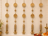 Royal Golden Toran & Hangings Set for Decorating Your Entrance This Diwali 2026 - VI001DD