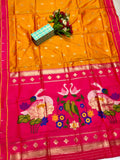 Exclusive New Festival Season 2026 Special Swan Munia Paithani Soft Silk Saree for women -MADHU001SSA