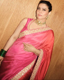 Diwali 2026 Special , Bollywood Celebrity Kajol Inspired Celebrity style designer saree for women -ZEE001PS
