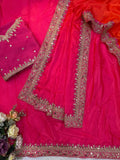 Diwali 2026 Special , Bollywood Celebrity Kajol Inspired Celebrity style designer saree for women -ZEE001PS