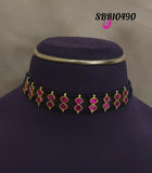 Suparna  , Traditional Beads and Polki Kundan Choker for Women -SBR001WCA