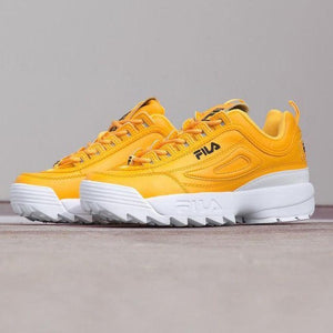 Casual Shoes Fila Copy Shoes Price YELLOW FASHION SNEKAERS/CASUAL