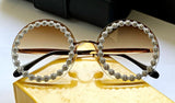 Gorgeous Women Sunglasses Crystal Diamond-BADG001