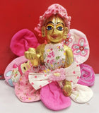 Beautiful daisy flower shaped cotton dress for Laddu Gopal-HDPAKD001