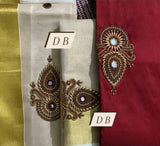 Heavy Aari Work Designer Settumundu With Aari Work -CFRSM001