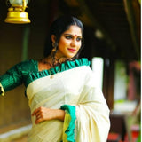 New Kerala Style Frill Saree for Women -CFSFS001