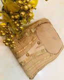 Beautiful Pure Georgette  Sequins Embroidery Salwar Suit Material-21EESSM001