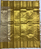 EXCLUSIVE GOLDEN KANJEEVARAM SILK SAREE FOR WOMEN-CFRKSW001