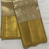 EXCLUSIVE GOLDEN KANJEEVARAM SILK SAREE FOR WOMEN-CFRKSW001