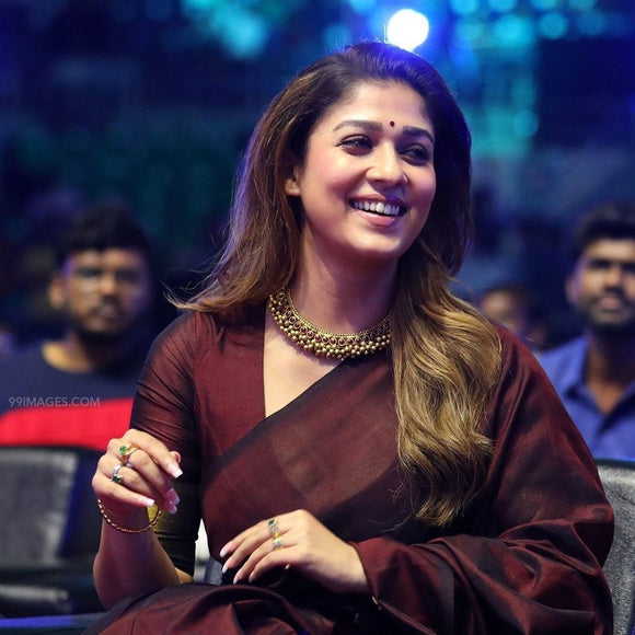 SOUTH INDIAN CELEBRITY NAYANTARA INSPIRED NECKLACE SET FOR WOMEN-SADSNS001NT