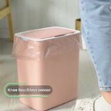 Smart Dustbin | Touch-Free Trash | Automatic Garbage Can | Infrared Motion Sensor with Lid | Best for Kitchen Bathroom Office Bedroom /Chargeable