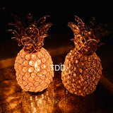 Set of 2 , Handcrafted Decorative Pineapple Tea light stand-VHDPDTS001