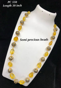 Semi precious beads chains TT01