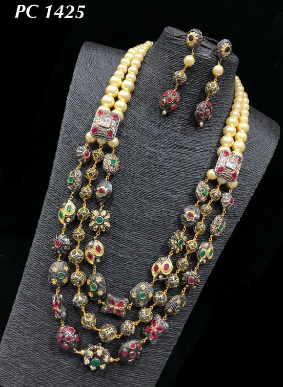 Semi precious beads chains TT06