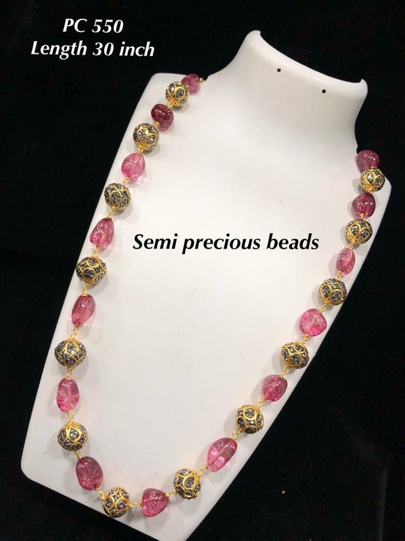 Semi precious beads chains TT09